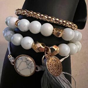 Amelia Rue Cora 4 piece bracelet set NWT
